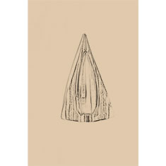 Artigiana Fiorentina Bigiotteria - Orecchino ottone dorato