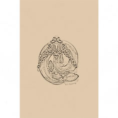 Artigiana Fiorentina Bigiotteria - Orecchino ottone dorato