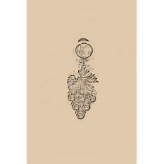 Artigiana Fiorentina Bigiotteria - Orecchino ottone dorato