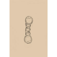 Artigiana Fiorentina Bigiotteria - Orecchino ottone dorato