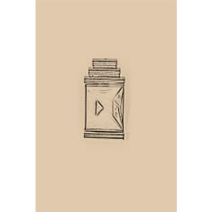 Artigiana Fiorentina Bigiotteria - Orecchino ottone dorato