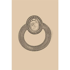 Artigiana Fiorentina Bigiotteria - Orecchino ottone
