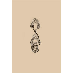 Artigiana Fiorentina Bigiotteria - Orecchino ottone