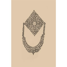 Artigiana Fiorentina Bigiotteria - Orecchino ottone dorato