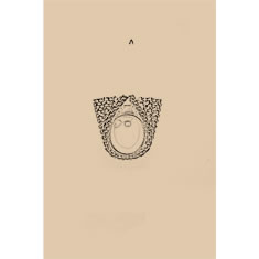 Artigiana Fiorentina Bigiotteria - Orecchino ottone dorato