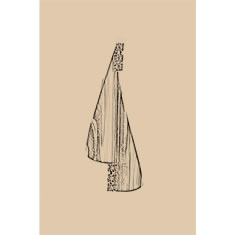 Artigiana Fiorentina Bigiotteria - Orecchino ottone dorato