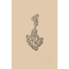 Artigiana Fiorentina Bigiotteria - Orecchino ottone