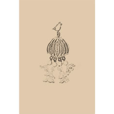 Artigiana Fiorentina Bigiotteria - Orecchino ottone dorato