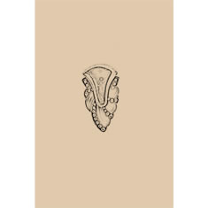 Artigiana Fiorentina Bigiotteria - Orecchino ottone dorato