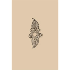 Artigiana Fiorentina Bigiotteria - Orecchino ottone dorato