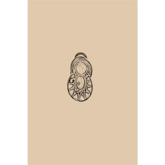 Artigiana Fiorentina Bigiotteria - Orecchino ottone dorato