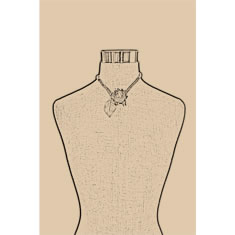 Artigiana Fiorentina Bigiotteria - Collana ottone dorato