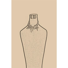 Artigiana Fiorentina Bigiotteria - Collana ottone dorato
