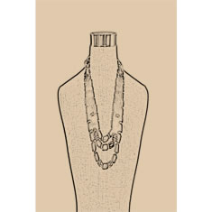 Artigiana Fiorentina Bigiotteria - Collana plastica