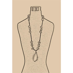 Artigiana Fiorentina Bigiotteria - Collana plastica