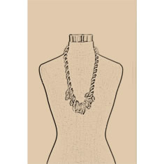 Artigiana Fiorentina Bigiotteria - Collana ottone