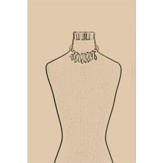 Artigiana Fiorentina Bigiotteria - Collana galalite