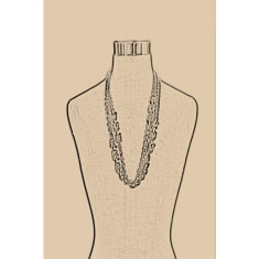 Artigiana Fiorentina Bigiotteria - Collana galalite