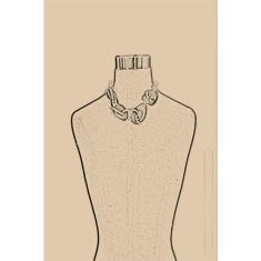 Artigiana Fiorentina Bigiotteria - Collana galalite