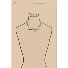 Artigiana Fiorentina Bigiotteria - Collana ottone dorato