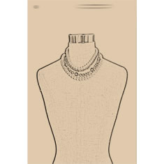 Artigiana Fiorentina Bigiotteria - Collana ottone
