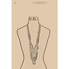Artigiana Fiorentina Bigiotteria - Collana ottone