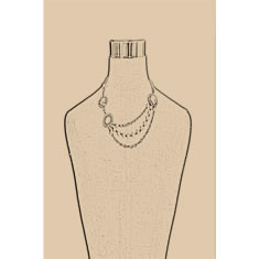 Artigiana Fiorentina Bigiotteria - Collana ottone
