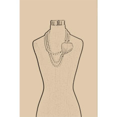 Artigiana Fiorentina Bigiotteria - Collana ottone