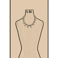 Artigiana Fiorentina Bigiotteria - Collana ottone