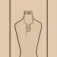 Artigiana Fiorentina Bigiotteria - Collana ottone dorato