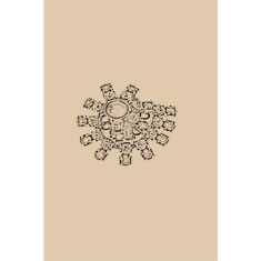 Artigiana Fiorentina Bigiotteria - Spilla ottone  dorato