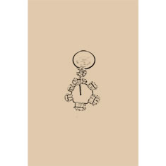 Artigiana Fiorentina Bigiotteria - Orecchino ottone dorato