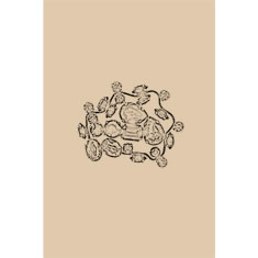Artigiana Fiorentina Bigiotteria - Spilla ottone  dorato
