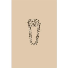 Artigiana Fiorentina Bigiotteria - Orecchino ottone dorato