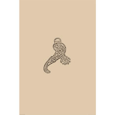 Artigiana Fiorentina Bigiotteria - Orecchino ottone dorato