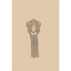 Artigiana Fiorentina Bigiotteria - Orecchino ottone dorato