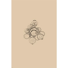 Artigiana Fiorentina Bigiotteria - Orecchino ottone dorato