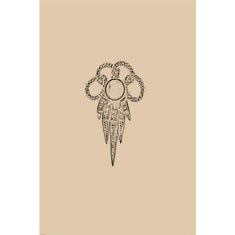 Artigiana Fiorentina Bigiotteria - Orecchino ottone dorato