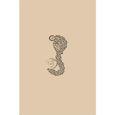 Artigiana Fiorentina Bigiotteria - Orecchino ottone dorato