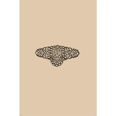 Artigiana Fiorentina Bigiotteria - Orecchino ottone