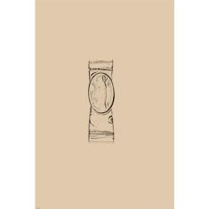 Artigiana Fiorentina Bigiotteria - Orecchino ottone dorato