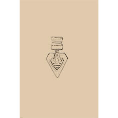 Artigiana Fiorentina Bigiotteria - Orecchino ottone dorato