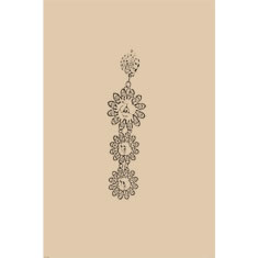 Artigiana Fiorentina Bigiotteria - Orecchino ottone