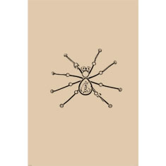 Artigiana Fiorentina Bigiotteria - Spilla ottone