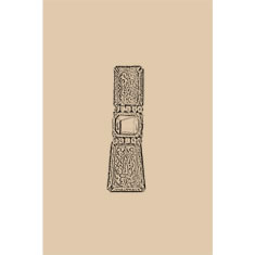 Artigiana Fiorentina Bigiotteria - Spilla ottone dorato