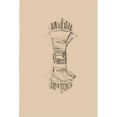 Artigiana Fiorentina Bigiotteria - Spilla ottone
