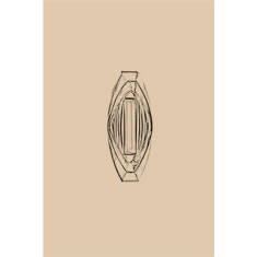 Artigiana Fiorentina Bigiotteria - Spilla ottone  dorato