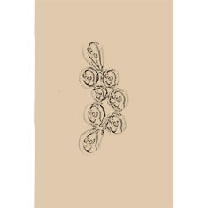 Artigiana Fiorentina Bigiotteria - Spilla ottone  dorato
