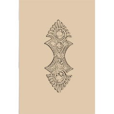 Artigiana Fiorentina Bigiotteria - Spilla ottone  dorato