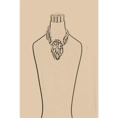Artigiana Fiorentina Bigiotteria - Collana ottone